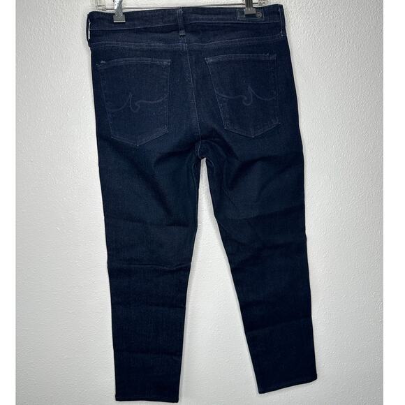 AG Medium Wash Whiskered Prima Cigarette Leg Jeans 30 - Picture 6 of 14